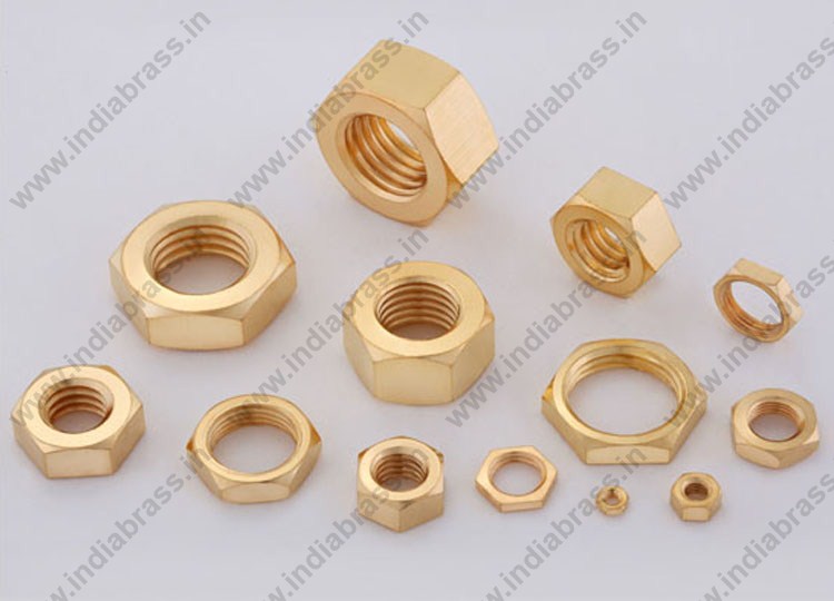 Brass Hex Nuts